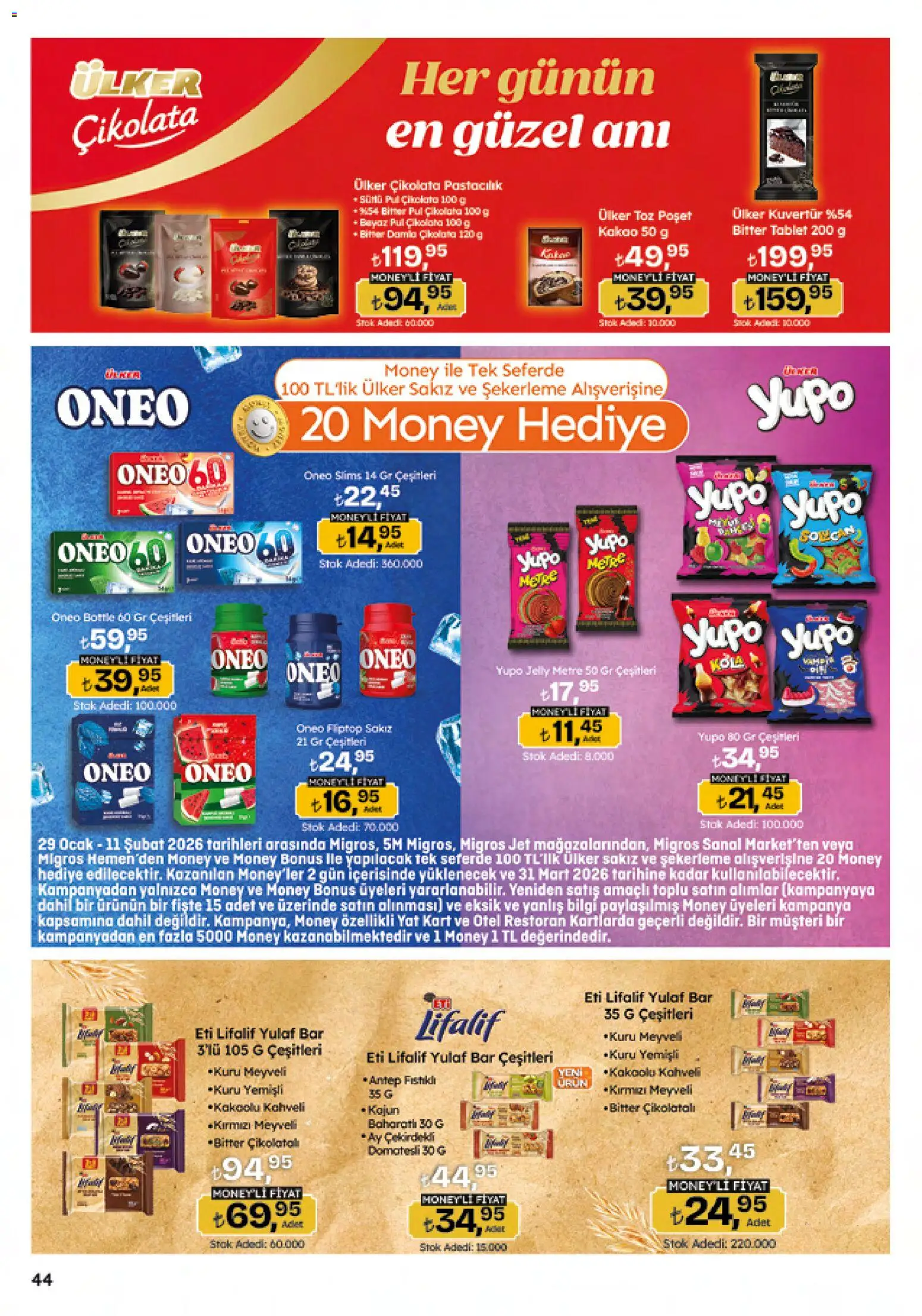 Migros Katalog - Migroskop - 29.01.2026 tarihinden itibaren geçerlidir | Sayfa: 44