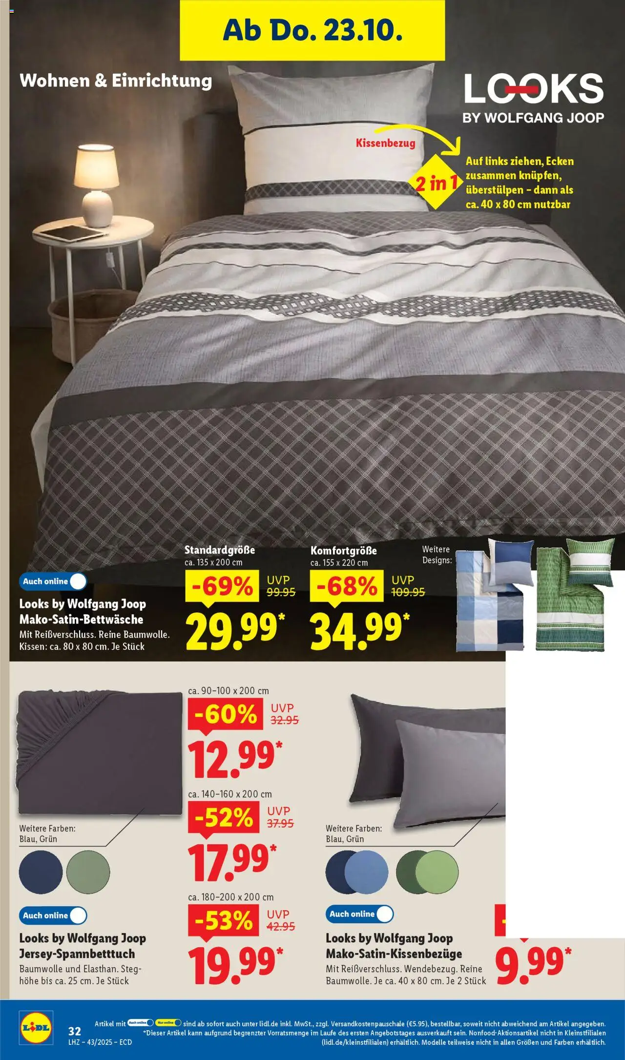 Lidl - Prospekt – gültig ab 20.10.2025 | Seite: 46 | Produkte: Kissen