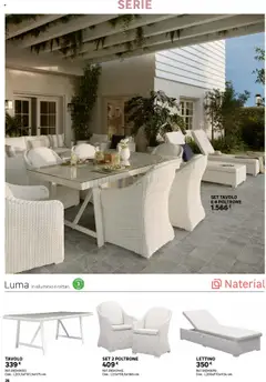 Anteprima del volantino Catalogo Giardino 2025 Leroy Merlin valido a partire dal 02.06.2025 | Pagina: 36 | Prodotti: Lettino, Alluminio, Tavolo