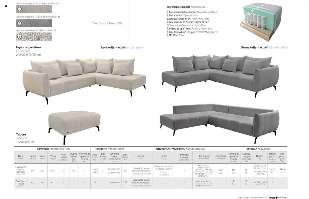 Matis katalog - važi od 20.09.2024 | Strana: 19 | Proizvode: Sofa, Kutija