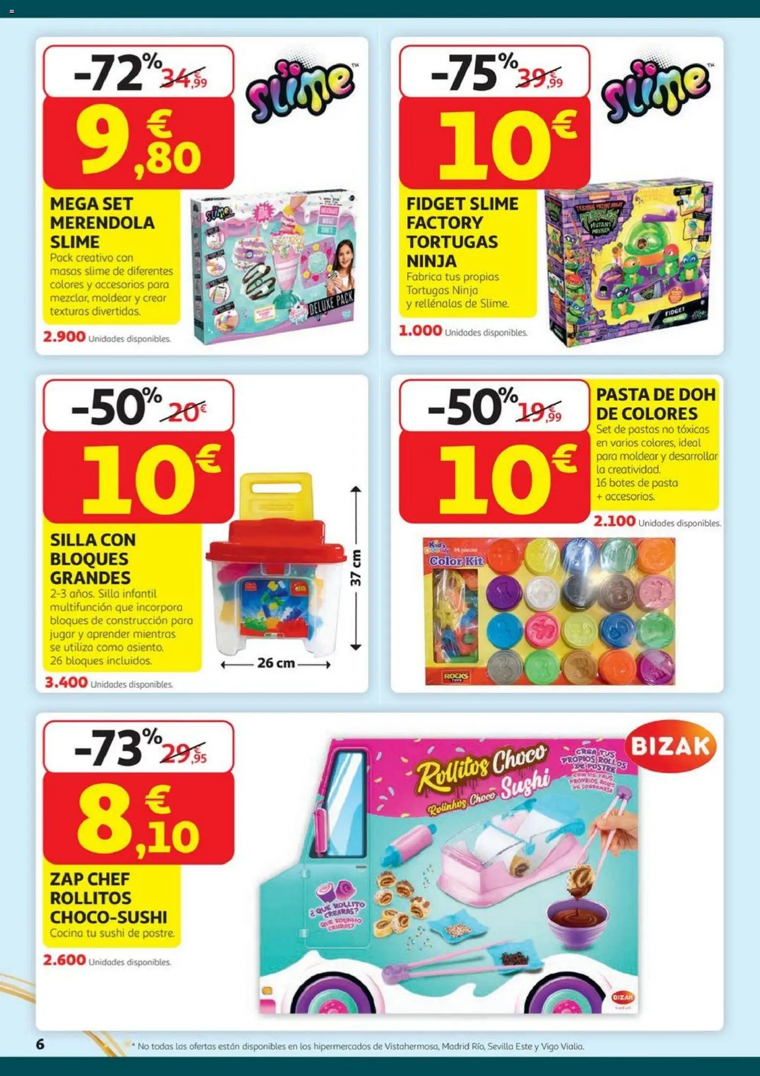 Alcampo - Joguines HG Cat │ válido desde el 23.10.2025 | Página: 6 | Productos: Pasta, Cocina, Σιδερώστρα, Silla