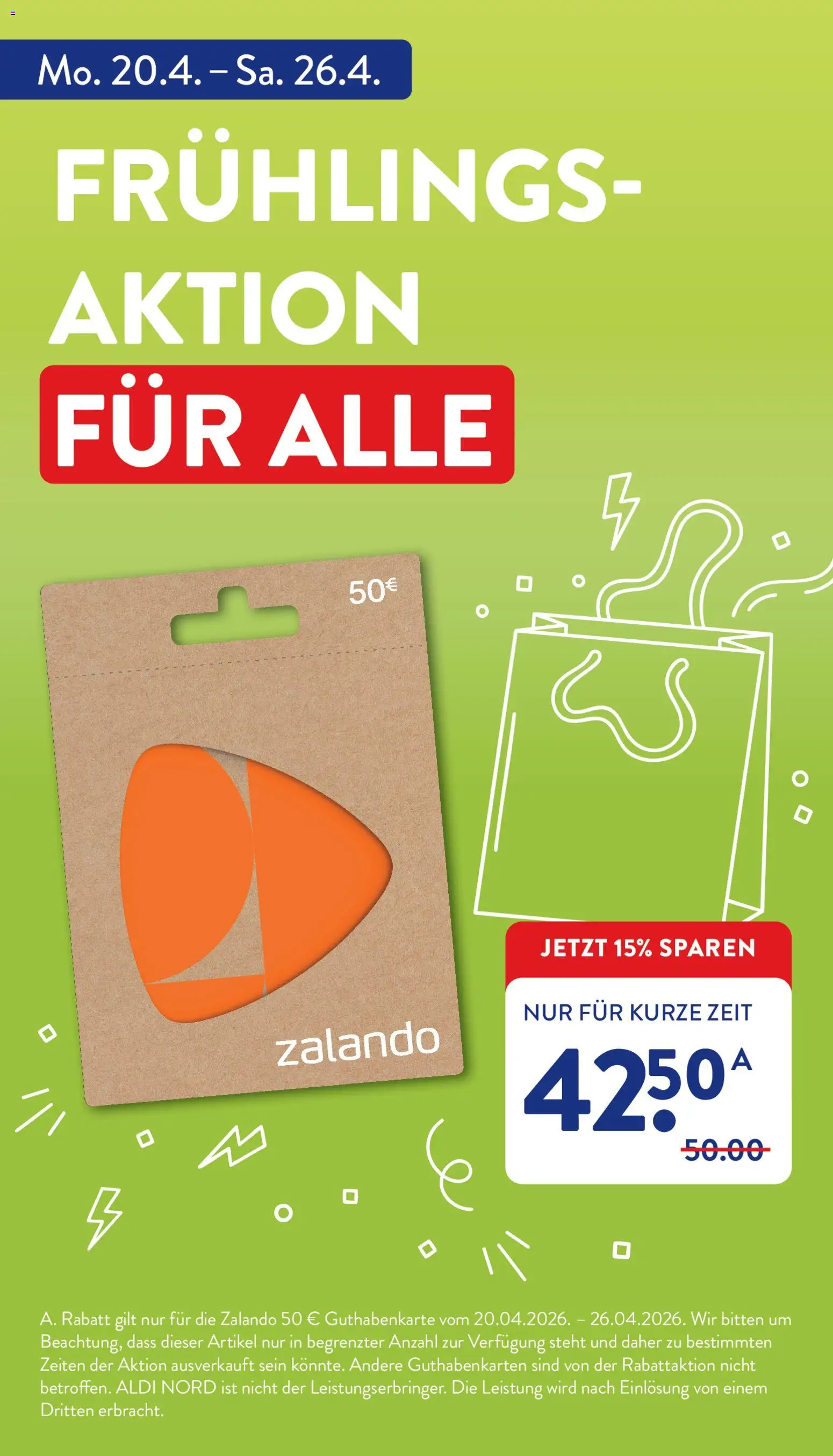 Aldi Prospekt 	 – gültig ab 20.04.2026 | Seite: 38