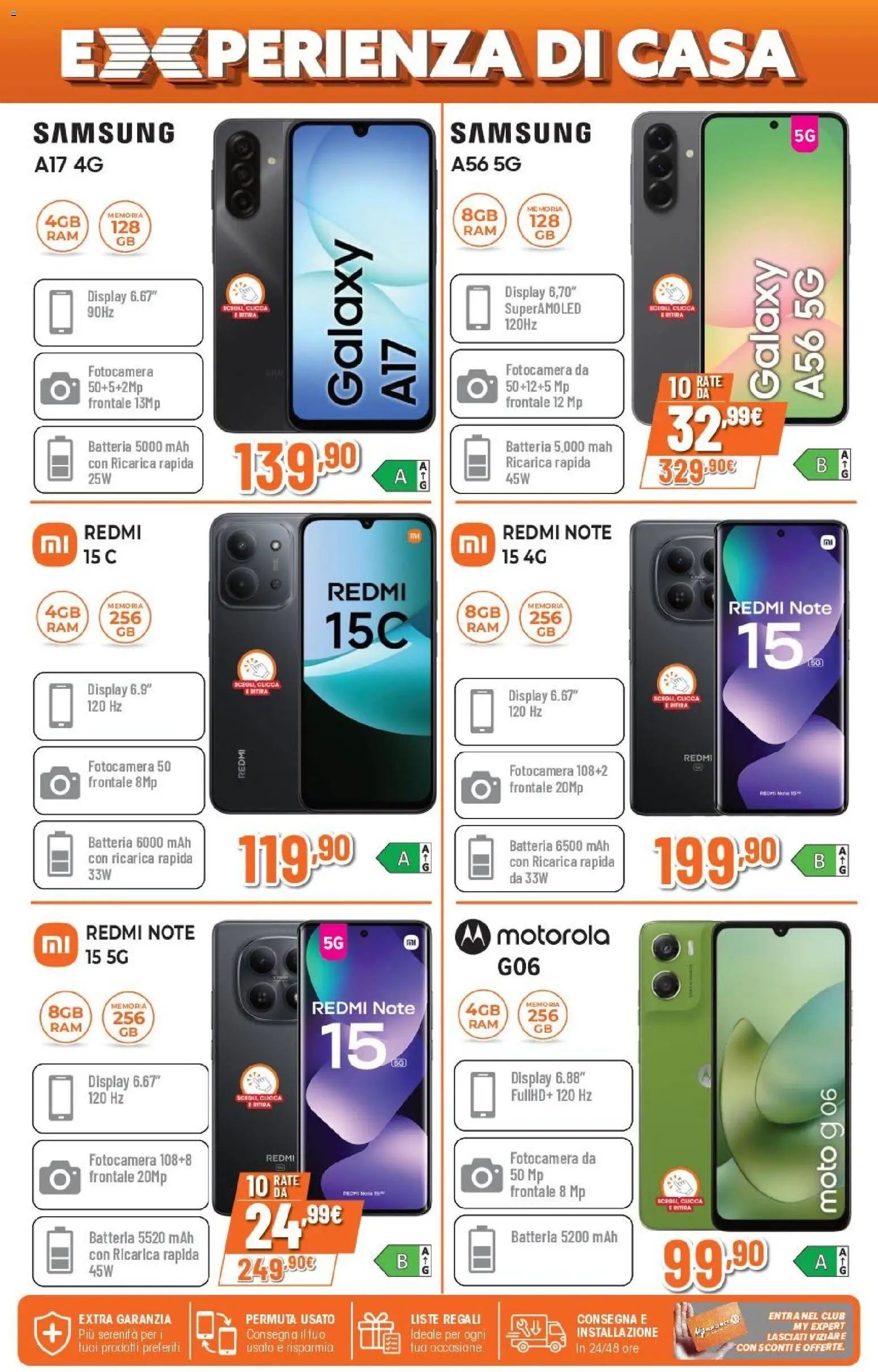 Volantino Expert del 09.04.2026 | Pagina: 3 | Prodotti: Fotocamera, Batteria, Samsung