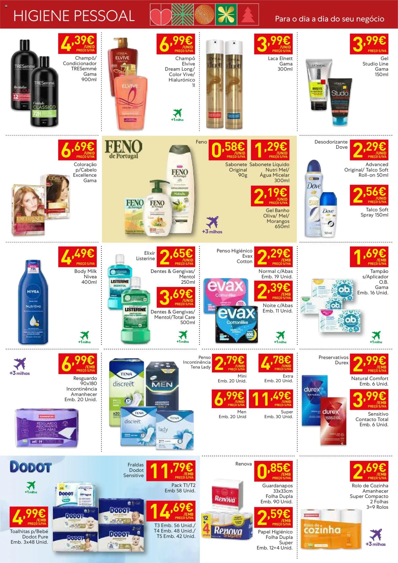 Recheio - Bons Negócios Madeira │ válido de 04.11.2025 | Página: 15 | Produtos: Agua, Papel higiénico, Condicionador, Sabonete