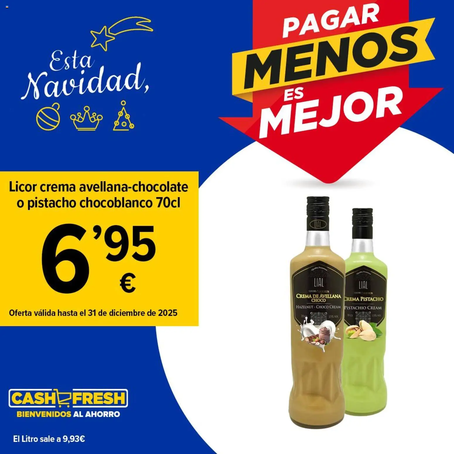 Cash Fresh folleto │ válido desde el 22.12.2025 | Página: 3 | Productos: Licor, Crema