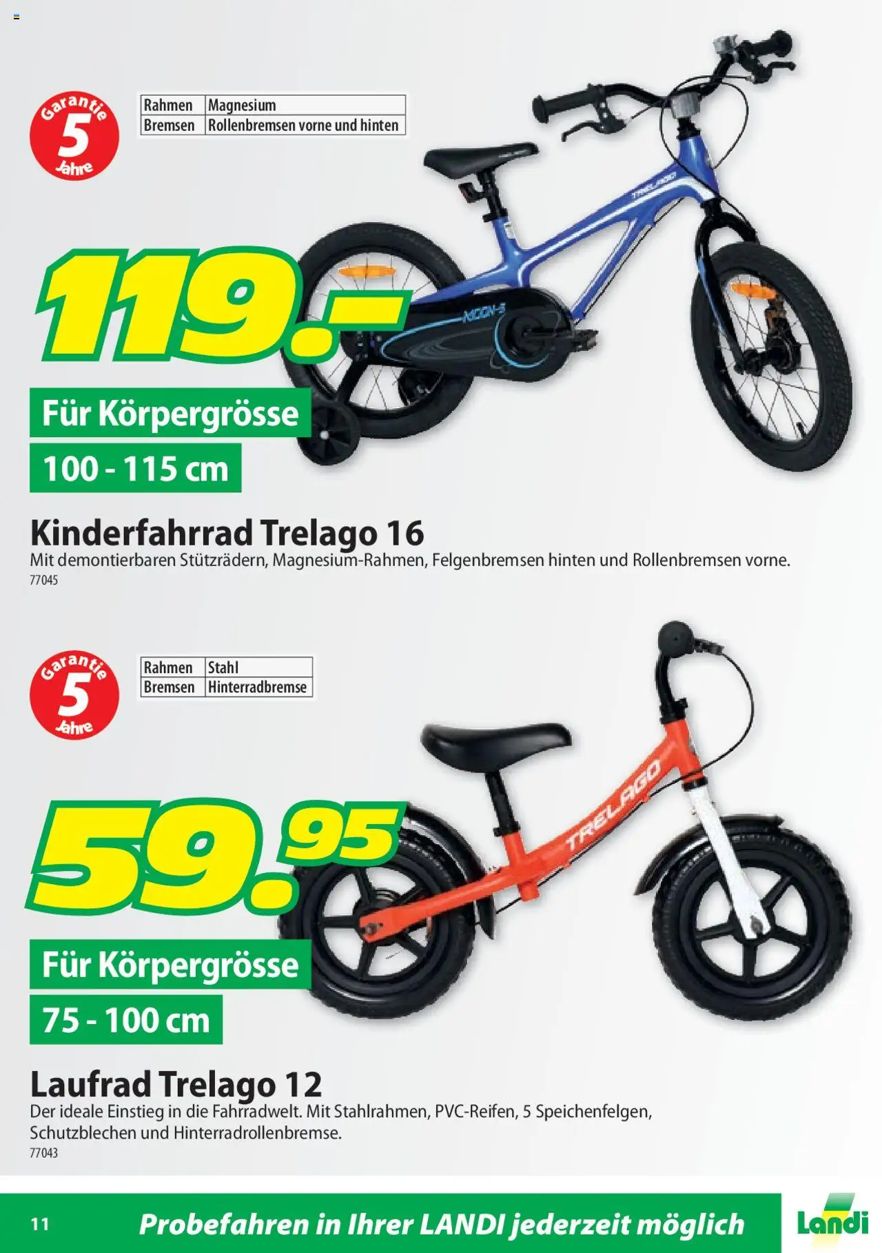 Landi Aktionen Trelago Vengo ab 14.01.2025 | Seite: 11