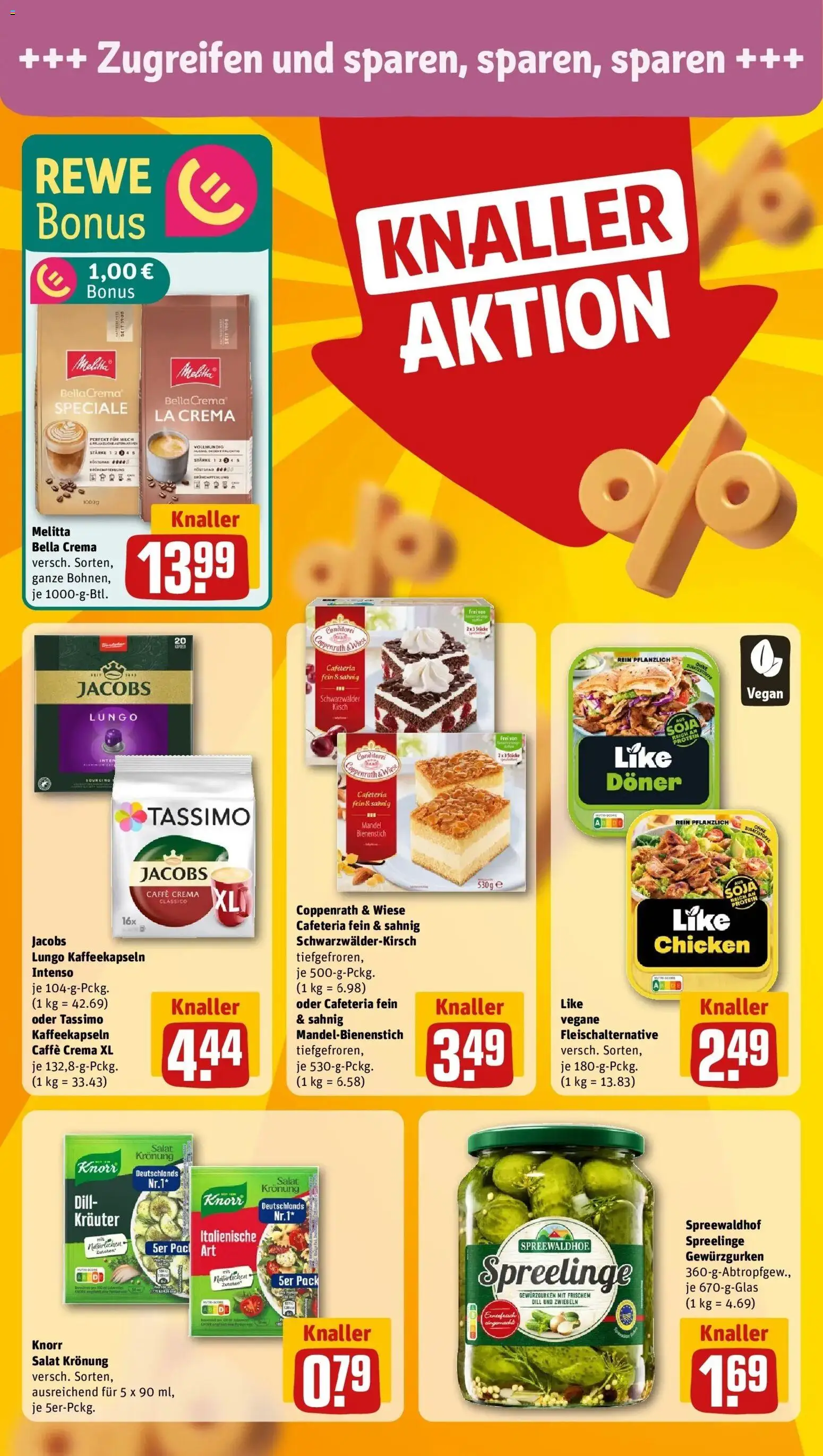 Rewe prospekt Wildeck / Obersuhl	 – gültig ab 16.02.2026 | Seite: 6 | Produkte: Melitta, Dill, Tassimo, Salat
