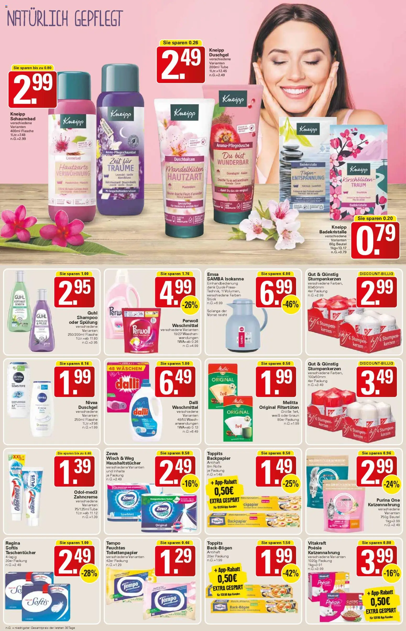 WEZ Prospekt – gültig ab 10.11.2025 | Seite: 14 | Produkte: Melitta, Granatapfel, Zewa, Duschgel