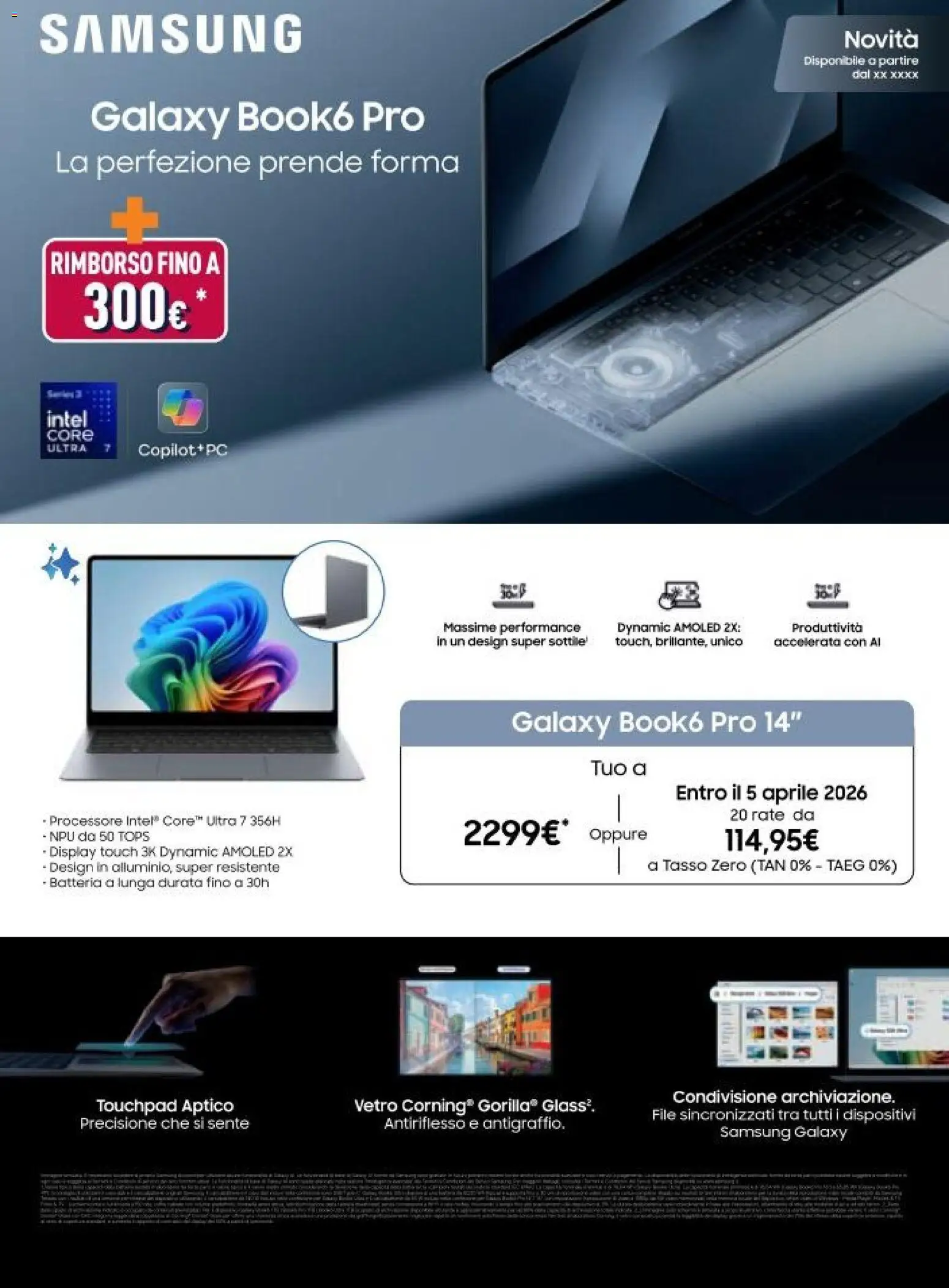 Volantino Unieuro del 20.03.2026 | Pagina: 7 | Prodotti: Samsung Galaxy, Batteria, Samsung