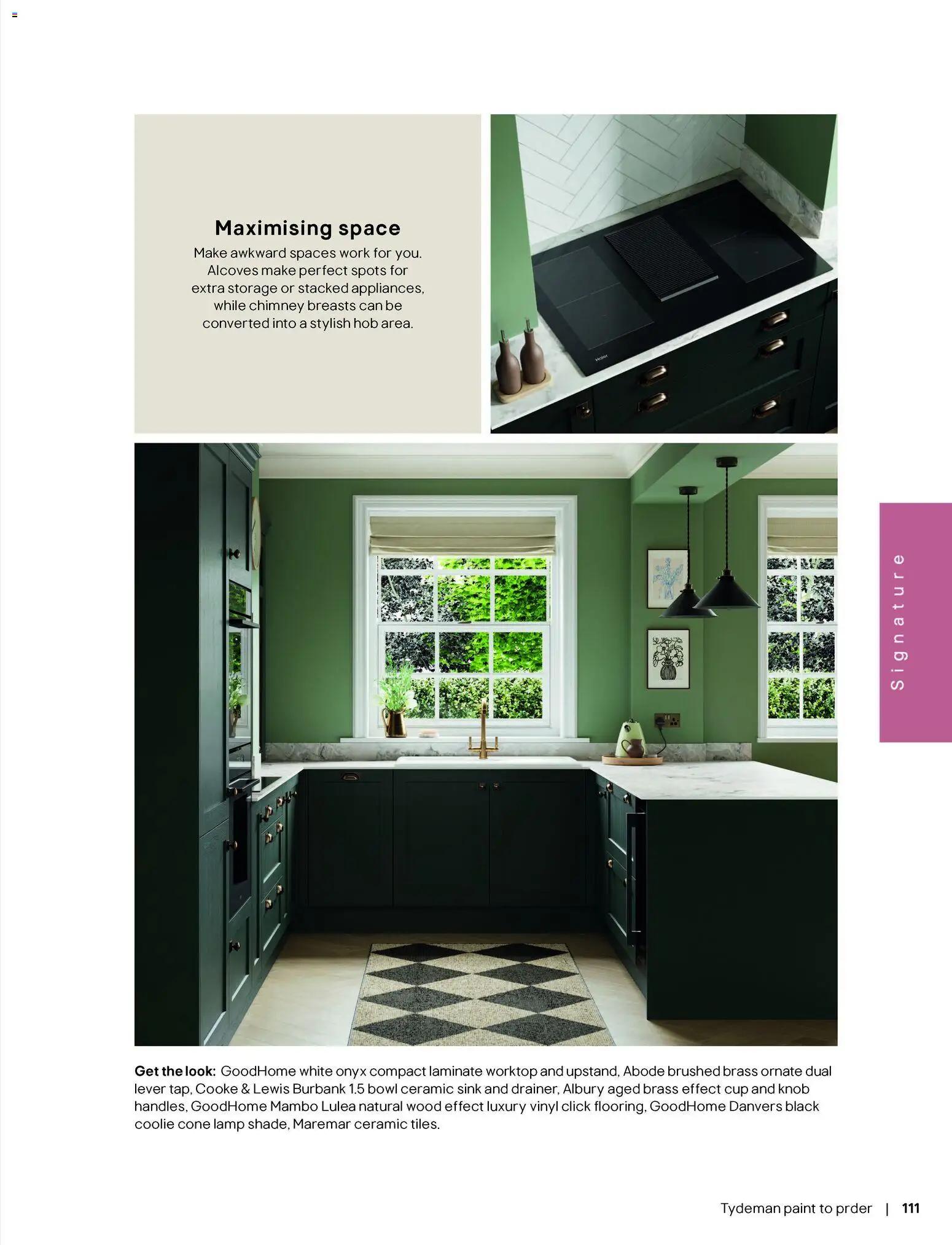 {H1} | Page: 111 | Products: Worktop, Knob, Hob, Bowl