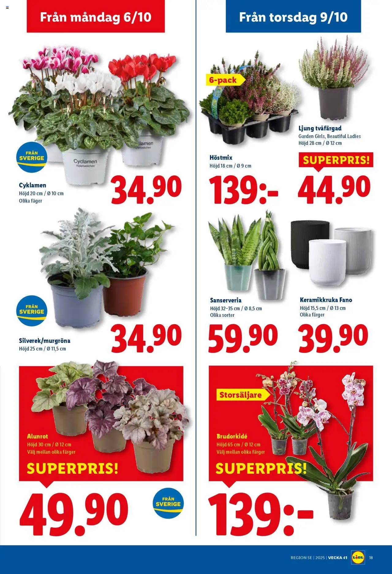 Lidl reklamblad aktuell från 06.10.2025 | Sida: 20 | Produkter: Keramikkruka