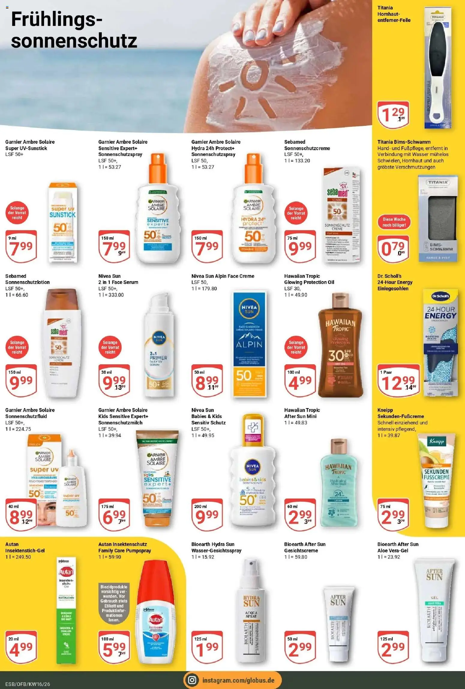 Globus Prospekt Eschborn	 – gültig ab 12.04.2026 | Seite: 18 | Produkte: Energy, Creme, After Sun, Primer