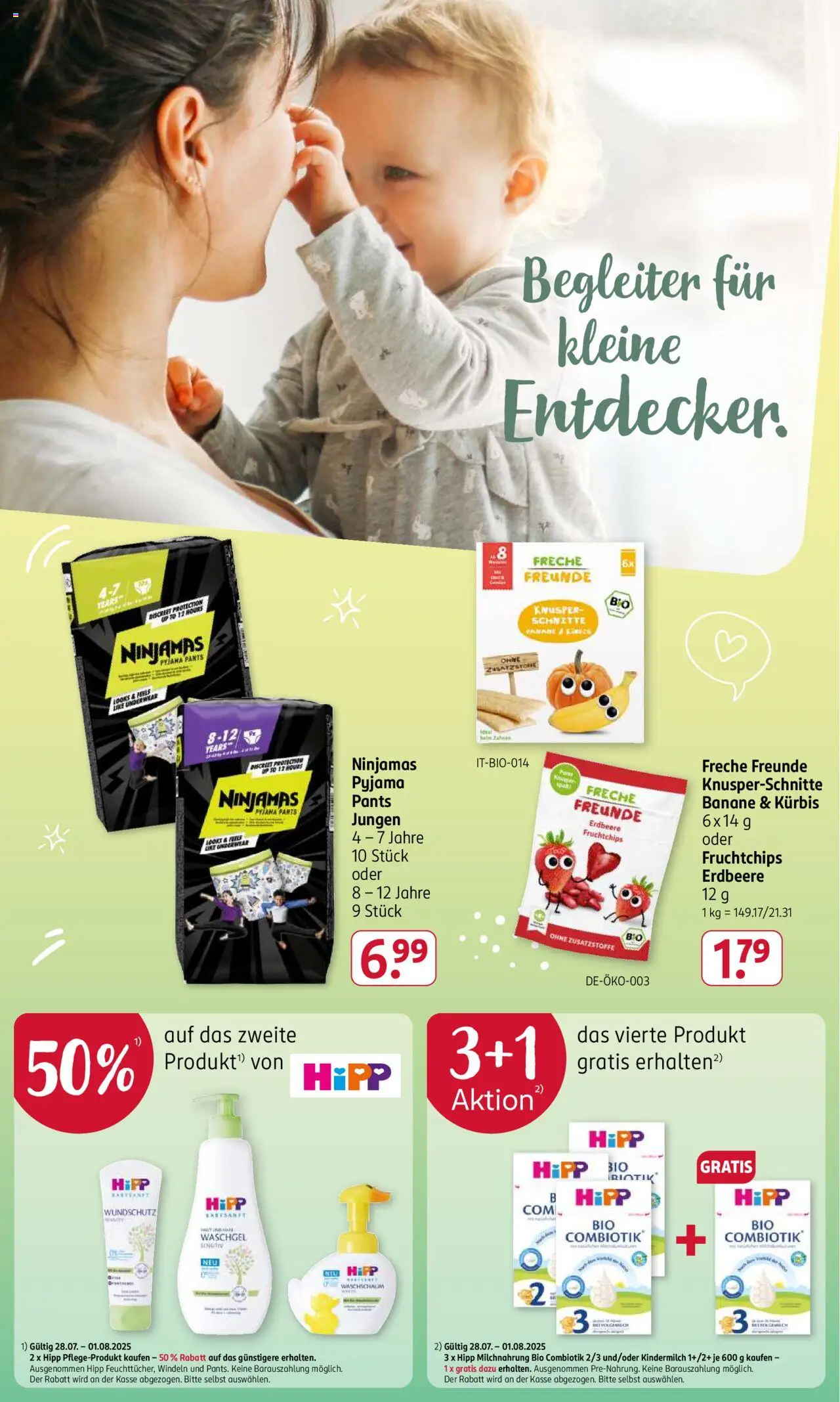 Rossmann Prospekt 	 - gültig ab dem 28.07.2025 | Seite: 19 | Produkte: Kürbis, Pyjama