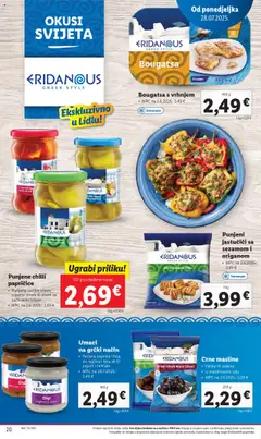 Lidl katalog | vrijedi od 28.07.2025 | Stranica: 20 | Proizvodi: Feta, Sir, Jogurt, Češnjak