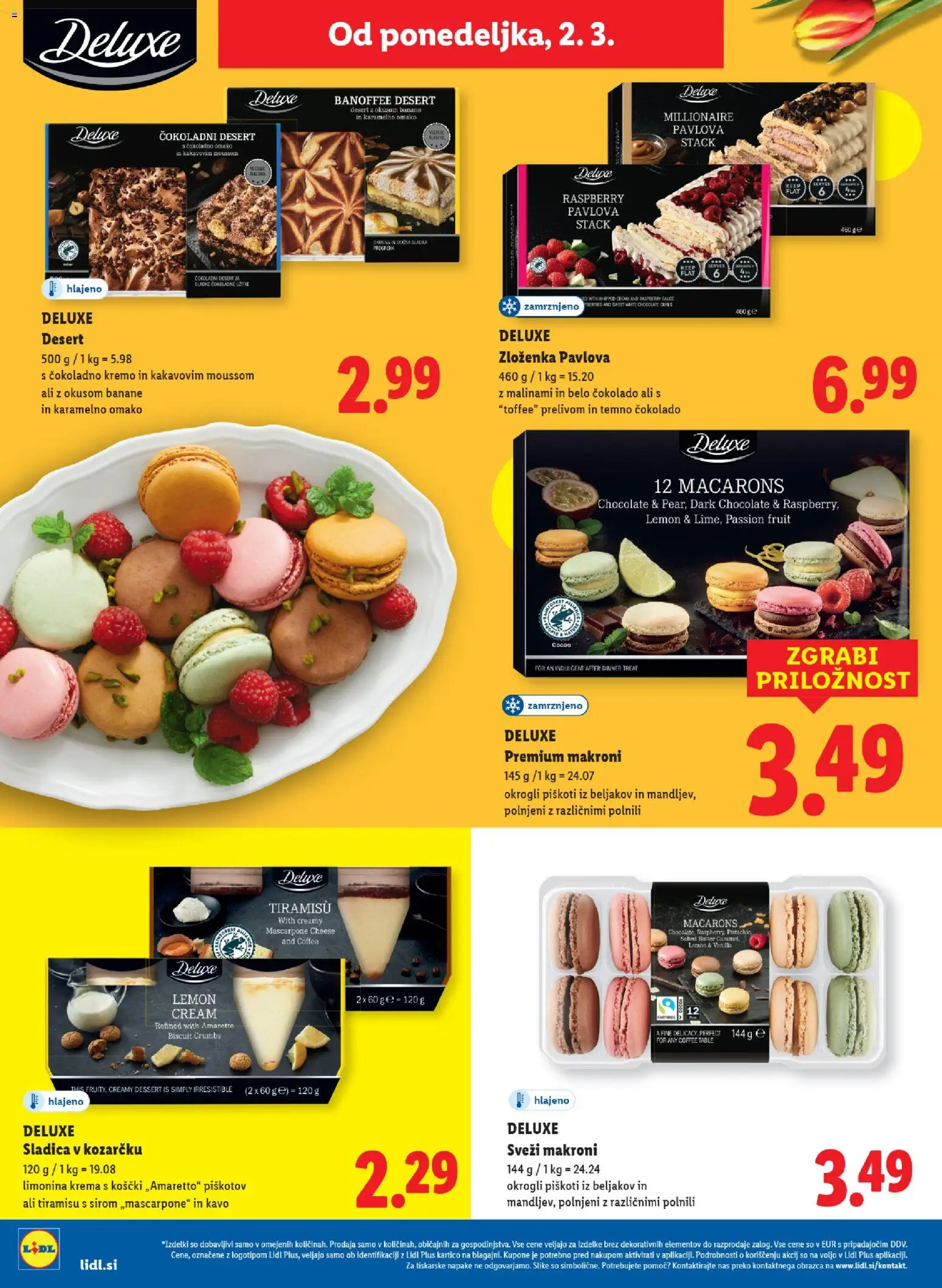 Novi Lidl katalog ponudbe – veljaven od 26.02.2026 | Stran: 48 | Izdelki: Krema, Banane, Piskoti