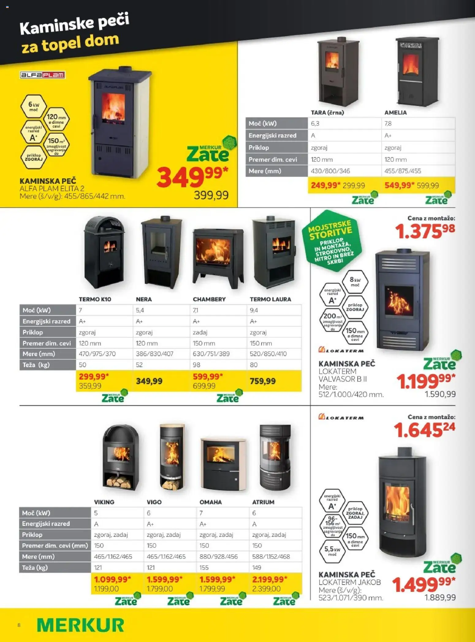 Novi Merkur katalog ponudbe – veljaven od 03.12.2025 | Stran: 8