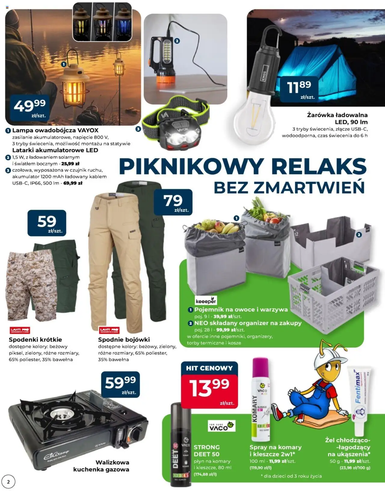 Mrówka Gazetka - Kamionki od 07.08.2025 | Strona: 2 | Produkty: Złącze, Torby termiczne, Warzywa, Owoce