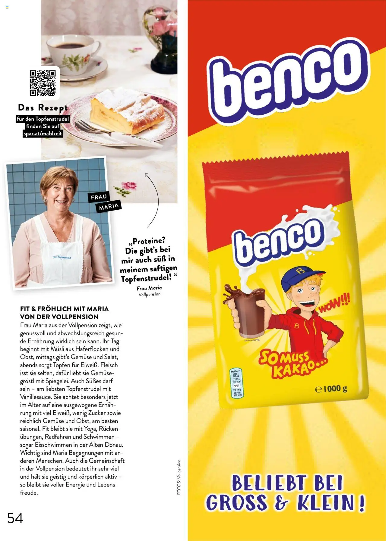 Spar Mahlzeit! Magazin gültig ab 01.09.2025 | Seite: 54 | Produkte: Gemüse, Zucker