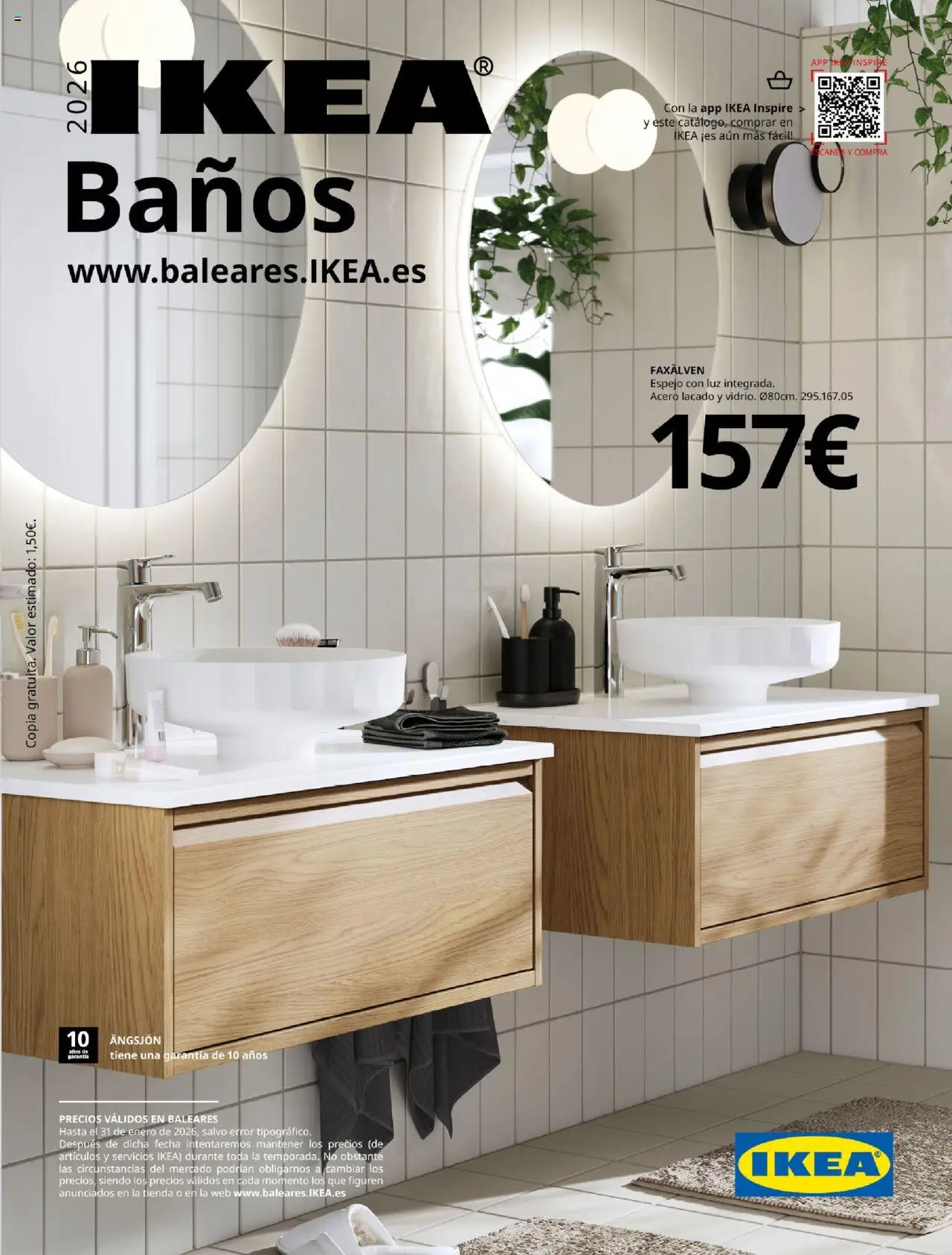 Catálogo IKEA Baños │ válido desde el 01.09.2025 | Página: 1 | Productos: Espejo