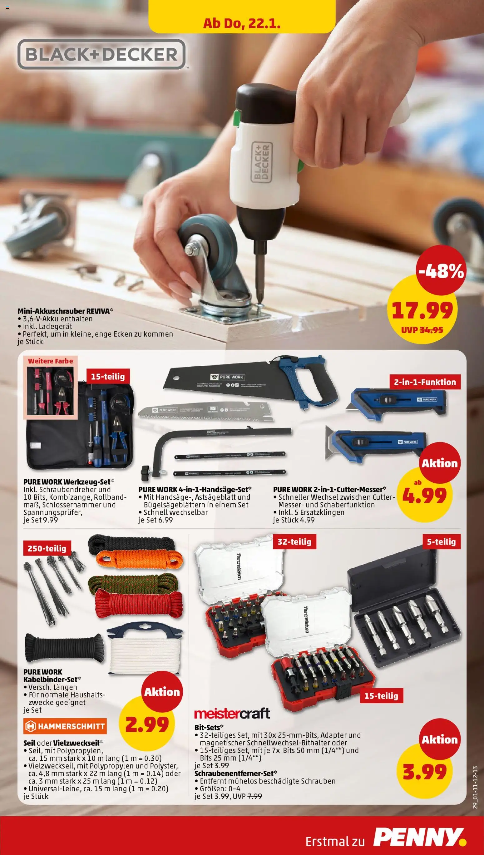 Penny Prospekt 	 – gültig ab 19.01.2026 | Seite: 31 | Produkte: Adapter, Cutter, Ladegerät