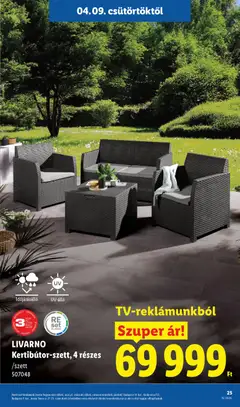 Lidl akciós újság - amely érvényes a következő dátumtól: 09.04.2026 | Oldal: 25 | Termékek: Játékok