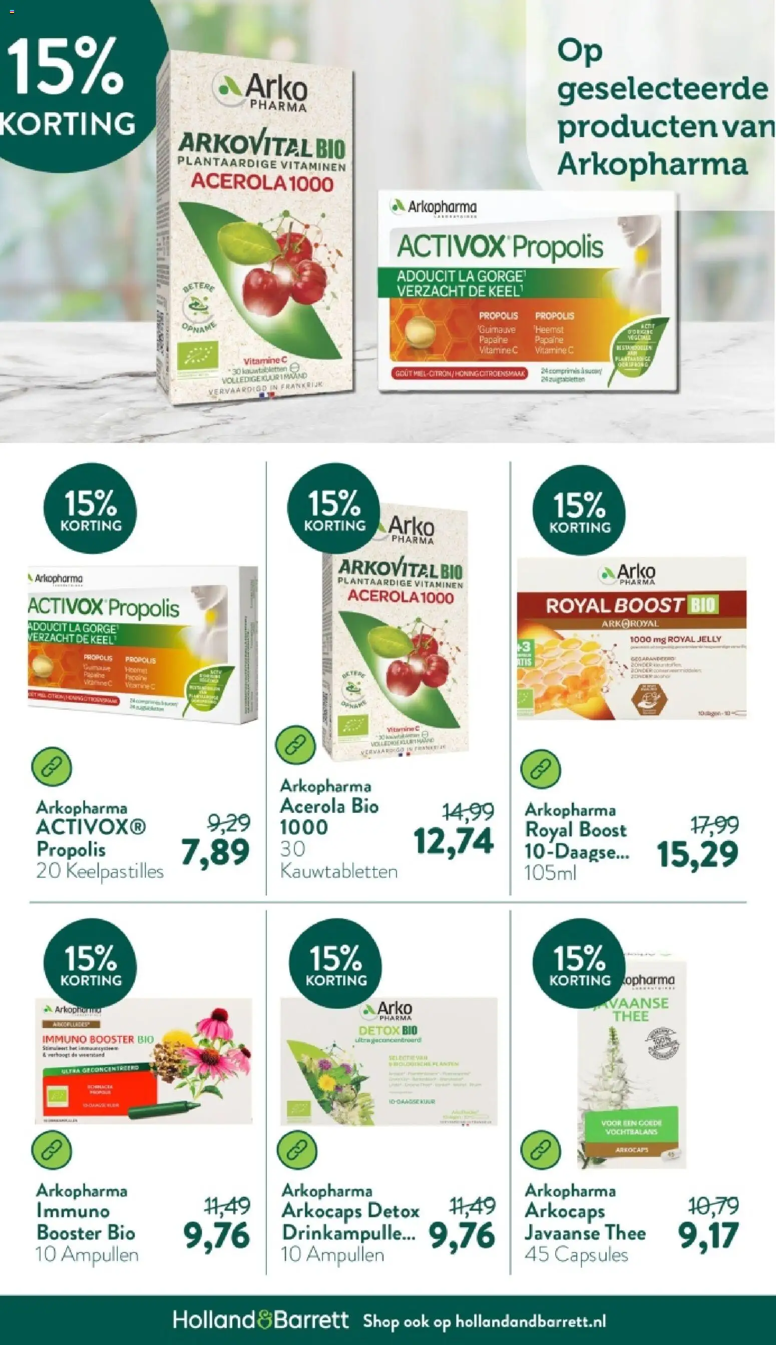 {H1} | Pagina: 26 | Producten: Thee, La, Boost, Vitamine C