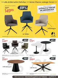 Pfister Aktionen ab 27.01.2026 gültig | Seite: 7 | Produkte: Esstisch