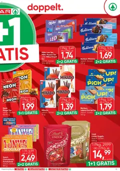 Spar Flugblatt ab 12.02.2026 gültig | Seite: 13 | Produkte: Milch, Schokolade