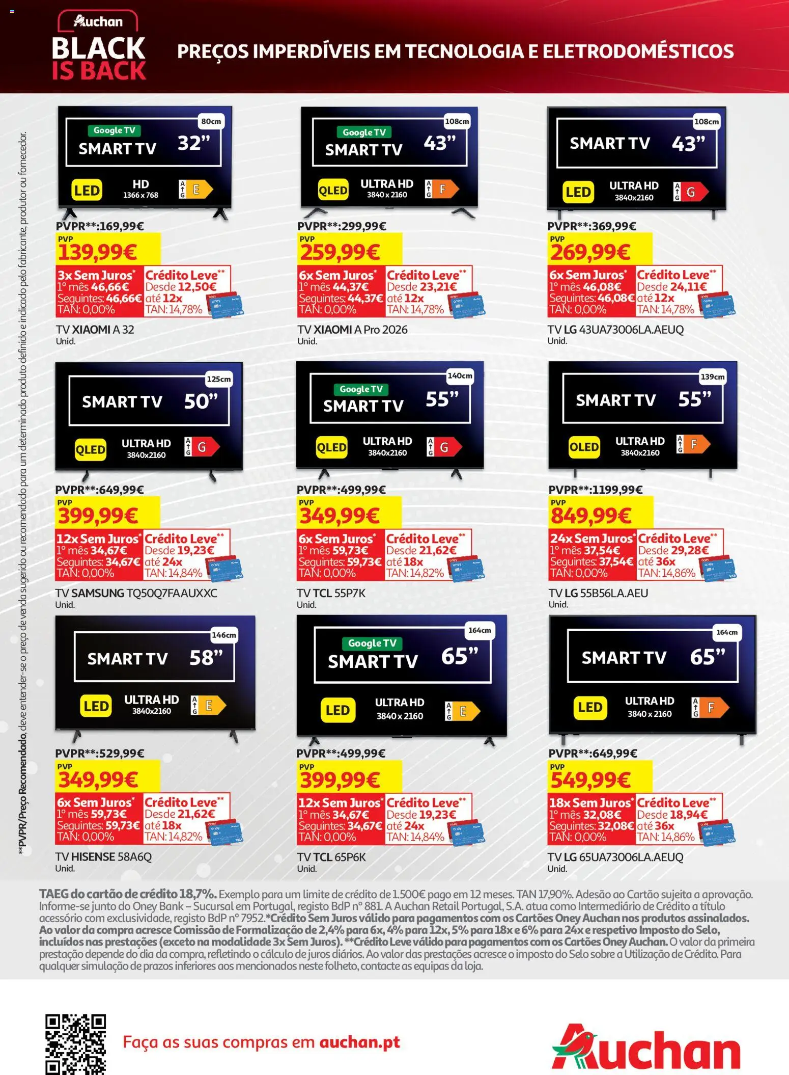 Auchan - Black Friday │ válido de 01.11.2025 | Página: 8 | Produtos: Faca