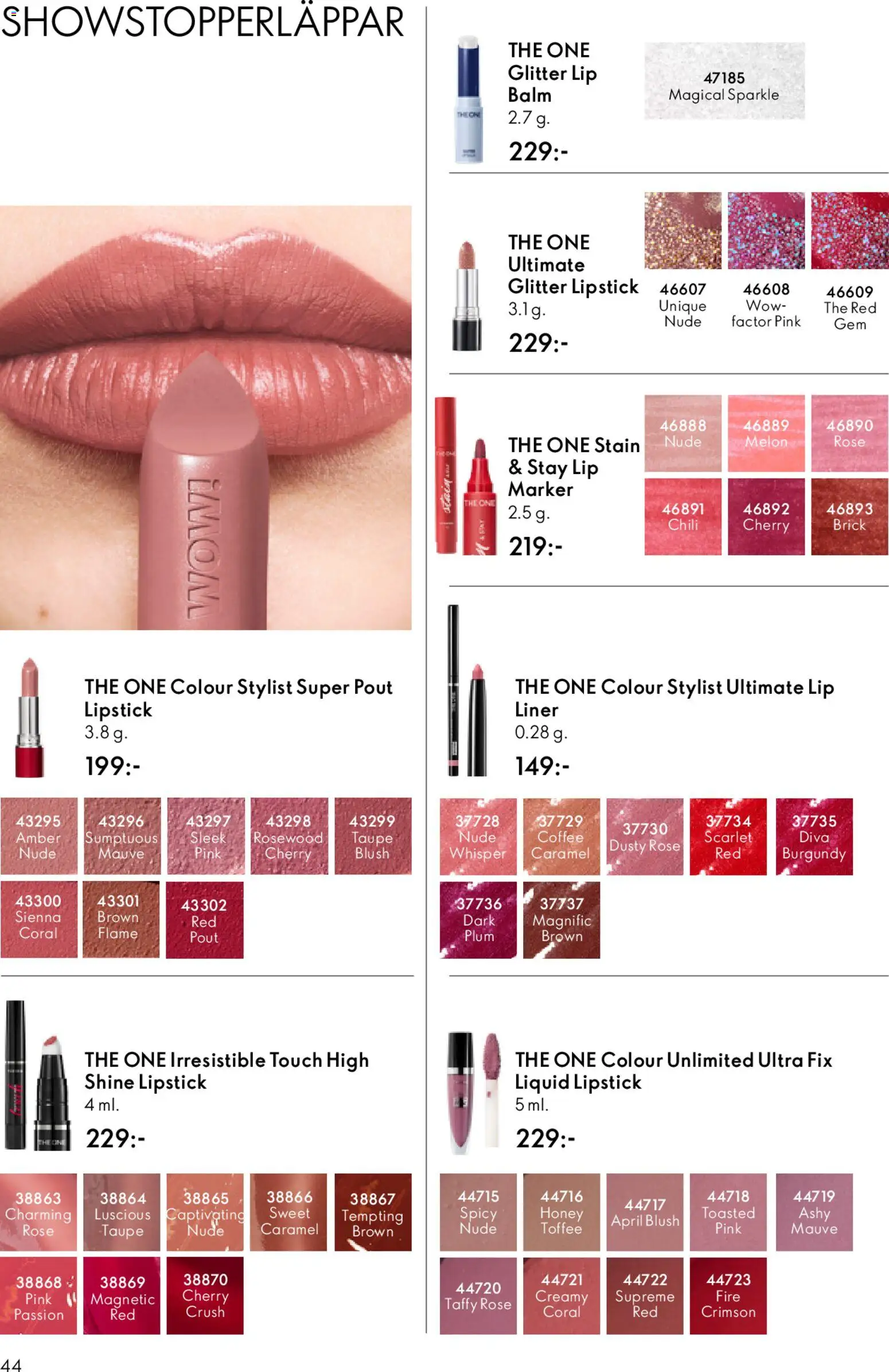 Oriflame reklamblad aktuell från 18.02.2026 | Sida: 44 | Produkter: Chili