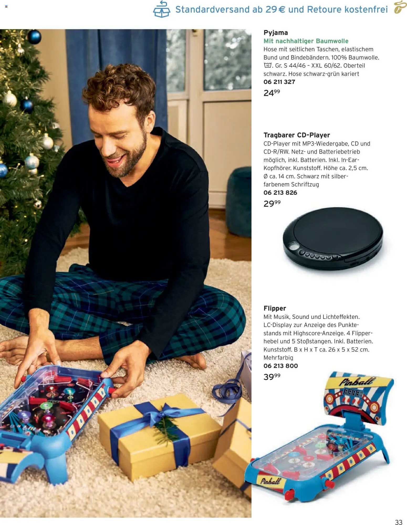 Tchibo Katalog Advent 2025 – gültig ab 14.11.2025 | Seite: 33 | Produkte: Hose, Pyjama