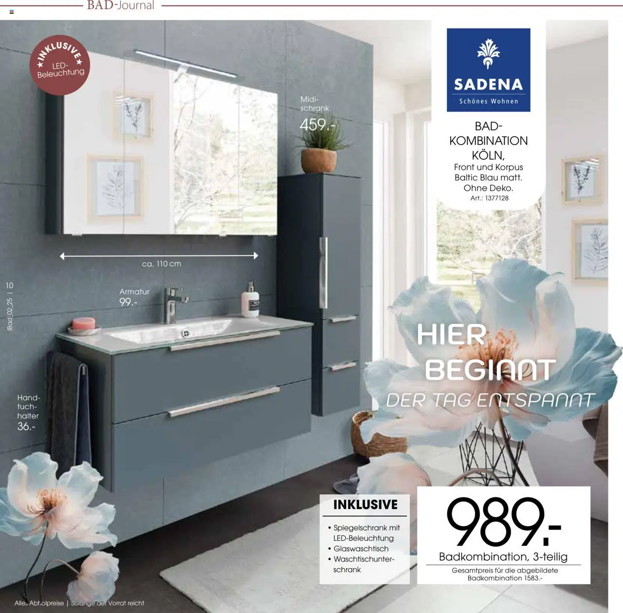 Zurbrüggen - Bad Spezial - gültig ab dem 11.06.2025 | Seite: 10 | Produkte: Schrank, Bad, Armatur, Spiegelschrank