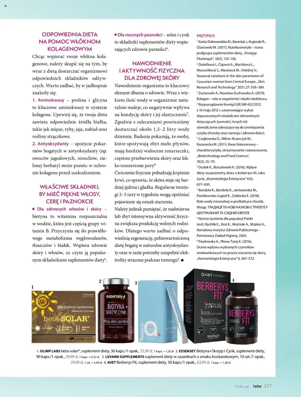 Hebe Gazetka - Magazyn od 01.05.2025 | Strona: 137 | Produkty: Rosliny