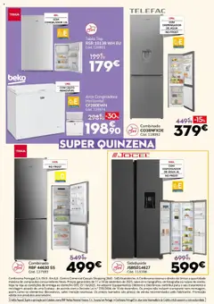 Conforama folheto │ válido de 11.09.2025 | Página: 16 | Produtos: Agua, Congelador, Top