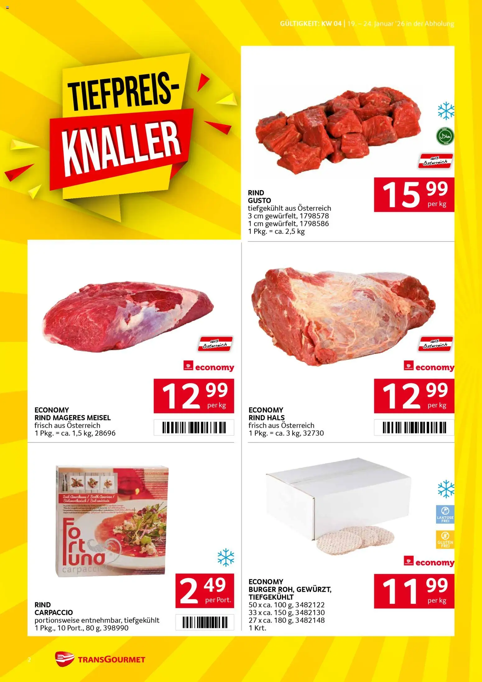 Transgourmet Flugblatt gültig ab 19.01.2026 | Seite: 2
