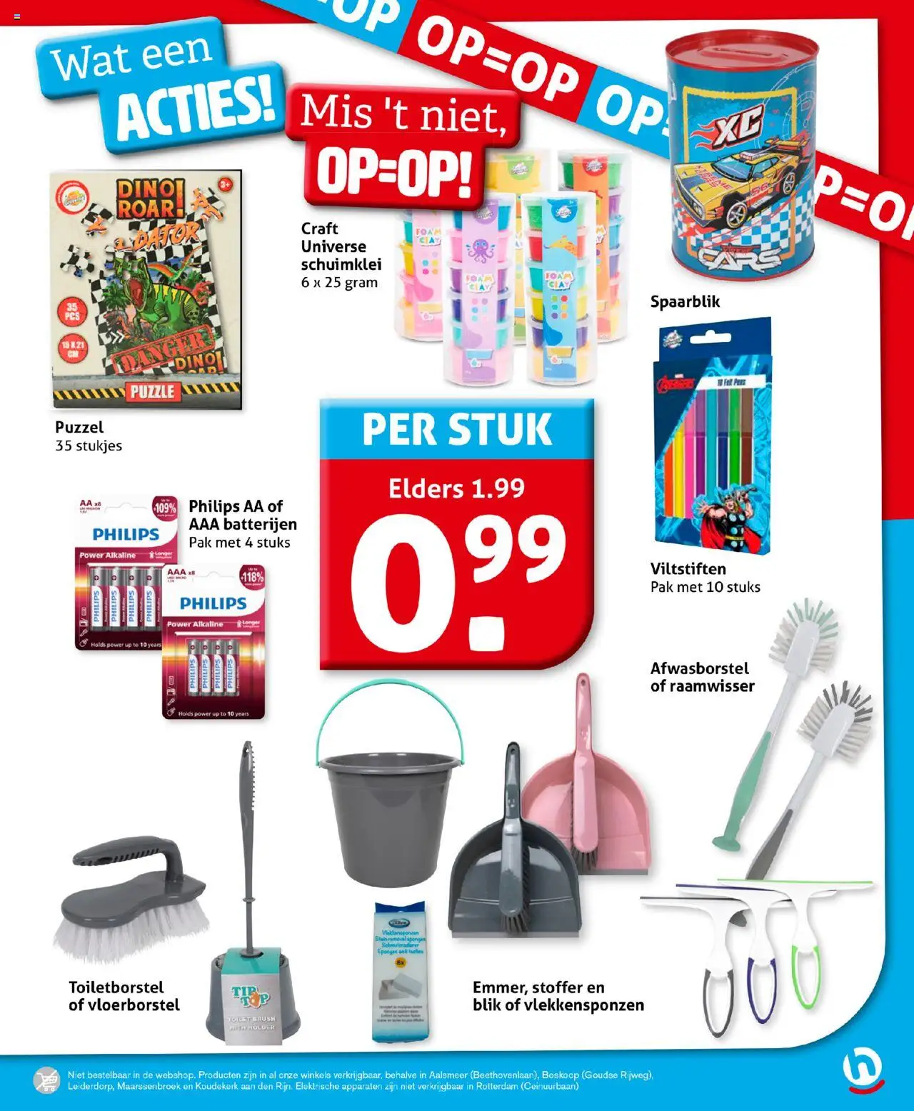  | Pagina: 25 | Producten: Puzzel, Toilet, Batterijen