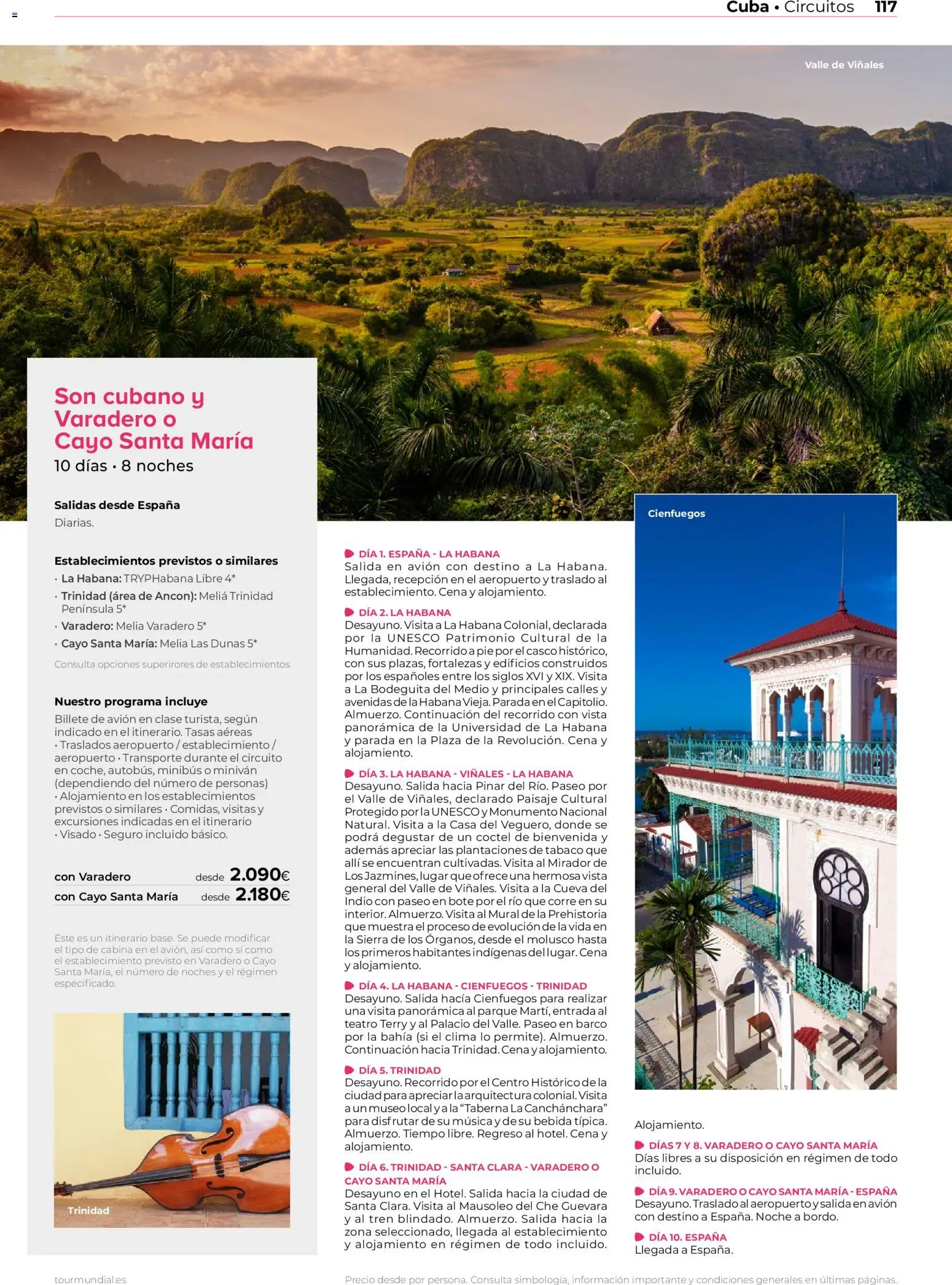 Viajes El Corte Inglés Norteamérica y Caribe │ válido desde el 01.01.2026 | Página: 117 | Productos: General