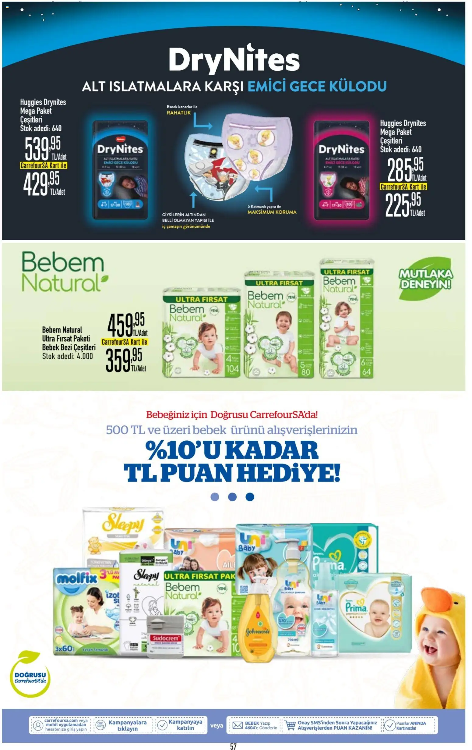 CarrefourSA Katalog - 05.01.2026 tarihinden itibaren geçerlidir | Sayfa: 58 | Ürünler: Iç çamaşırı