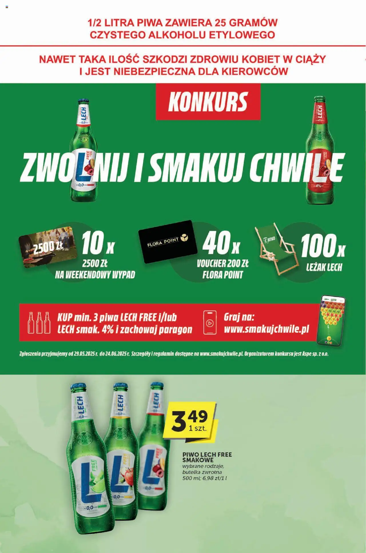 Euro Sklep Gazetka - Katalog od 29.05.2025 | Strona: 28 | Produkty: Leżak, Piwo