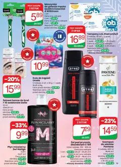 Pogląd oferty "Tampony o.b. ProComfort, 2 rodzaje, 32 szt. / 1 opak. Cena przy zakupie 1 opak. - 22,89 zł (0,72 zł/szt.) Cena za opak. przy zakupie 2 opak. - 16,89 zł (0,53 zł/szt.)" - ważna od 03.12.2025 | Strona: 79 | Produkty: Tampony, Maszynka do golenia, Szampon, Dezodorant