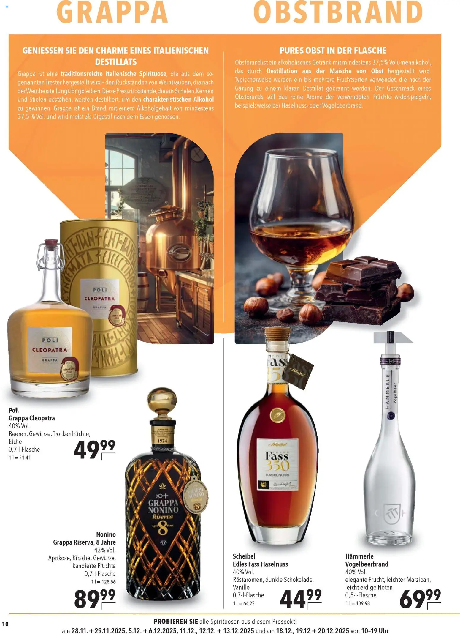 CITTI Markt - Spirituosen-Spezialitäten – gültig ab 26.11.2025 | Seite: 10 | Produkte: Obst, Uhr