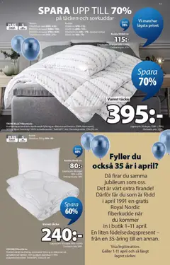 JYSK erbjudanden - Förhandsvisning av reklamblad från butik JYSK aktuell från 30.03.2026 | Sida: 13