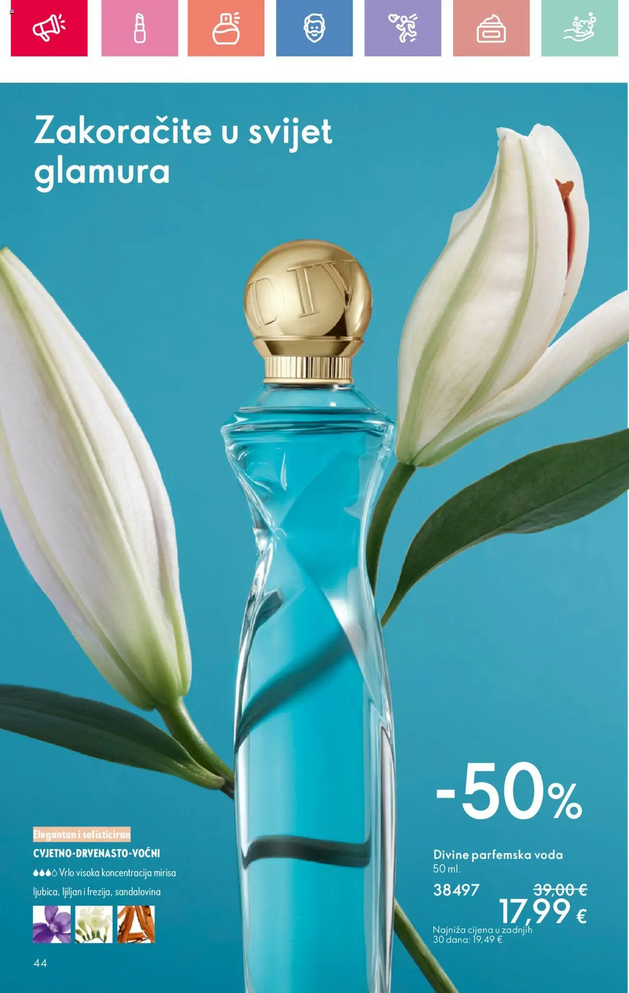 Oriflame katalog | vrijedi od 03.08.2025 | Stranica: 44 | Proizvodi: Voda