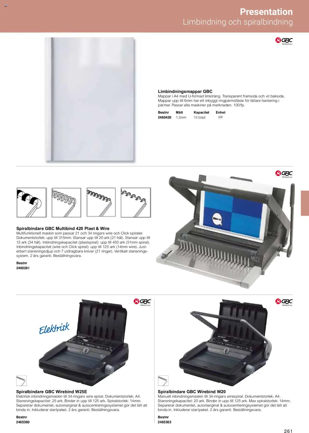 Office Depot reklamblad aktuell från 15.02.2024 | Sida: 263 | Produkter: Binda