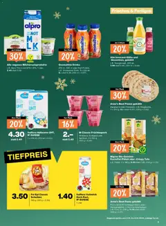 Migros Bio-Gemüse-Kartoffel-Plätzli oder -Crispy Tofu, z.B. Plätzli, 2 x 180 g ab 02.12.2025 gültig | Seite: 9