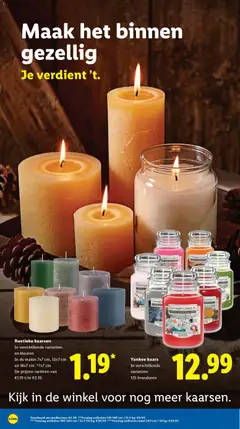 Lidl - Folder week 6 - Voorbeeld van een folder van Lidl, geldig van 02.02.2026 | Pagina: 23 | Producten: Kaars, Kaarsen