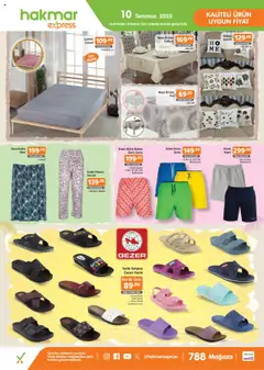 Hakmar Express Perşembe Aktüel Ürünler - 10.07.2025 tarihinden itibaren geçerlidir | Sayfa: 2 | Ürünler: Masa, Çarşaf, Pijama, Terlik