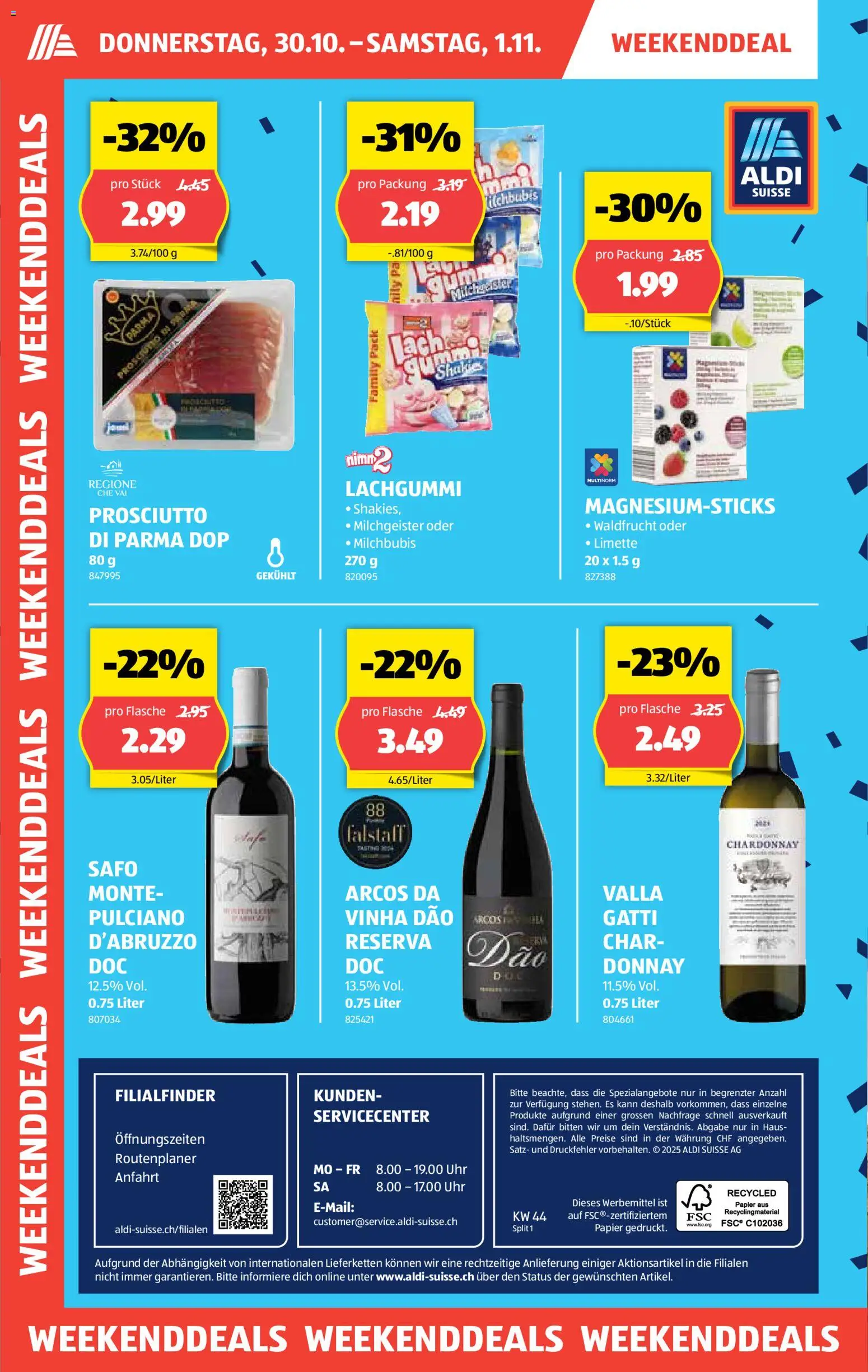 Aldi Aktionen – gültig ab 30.10.2025 | Seite: 2 | Produkte: Limette, Uhr