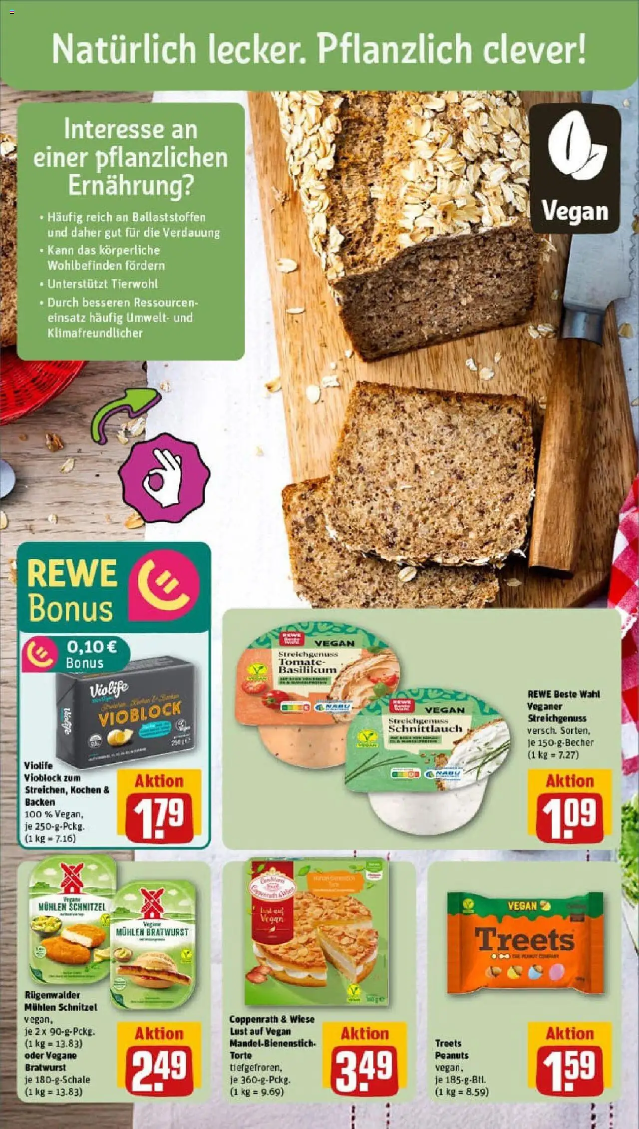 Rewe prospekt Berlin / Steglitz	 - gültig ab dem 20.07.2025 | Seite: 4 | Produkte: Mühle, Bratwurst, Schnitzel