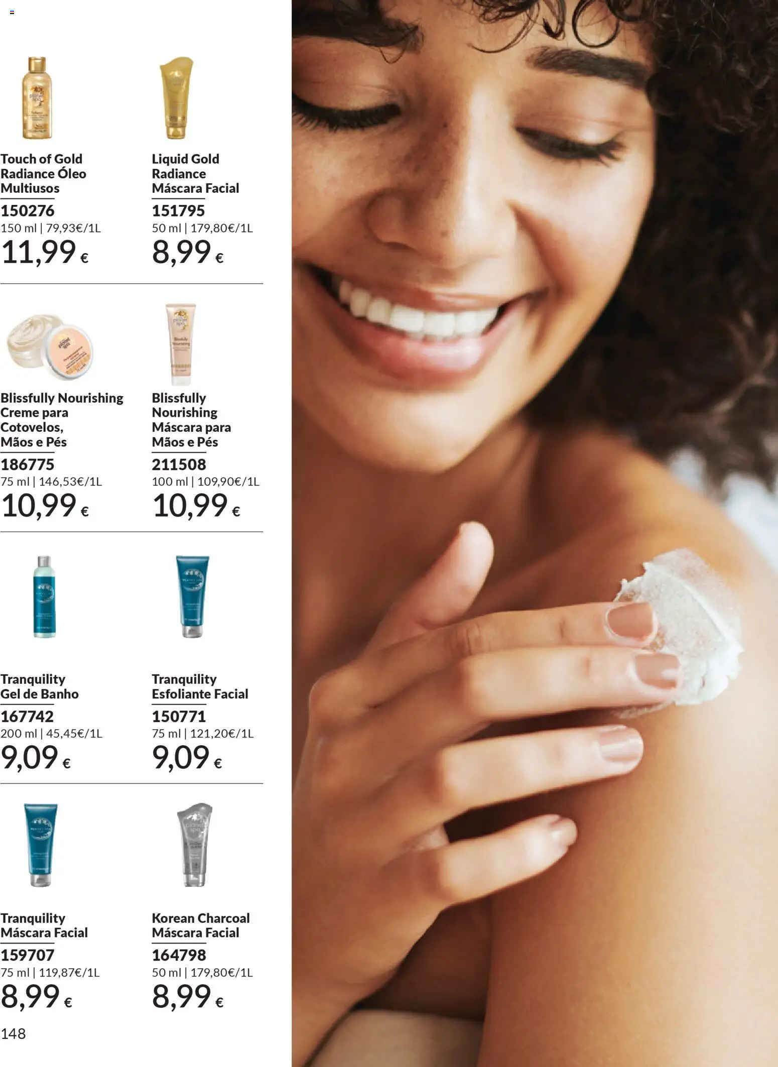 Catálogo Avon Campanha 3 │ válido de 01.03.2026 | Página: 168 | Produtos: Máscara facial, Gel de banho, Banho, Óleo